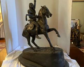 Bronze Sculpture After Frederic Remington