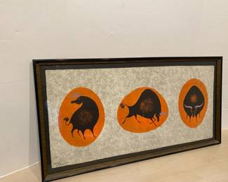 De Carlo Bull Print Signed And Numbered