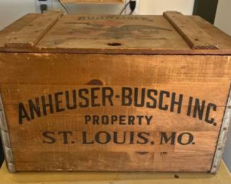 Old Anheuser Bush Box