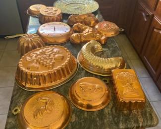 Vintage Copper Kitchenware