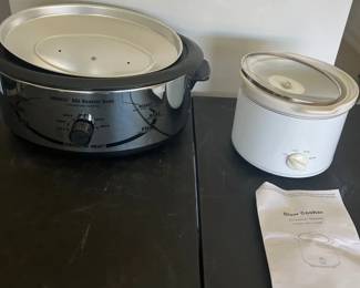 Large And Small Crockpots