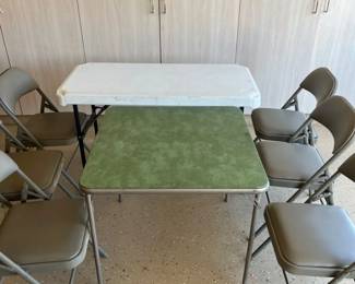 Two Tables And Six Chairs