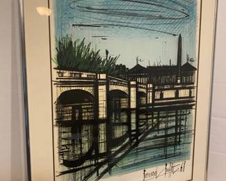 Bernard Buffet Certified Lithograph Lot Two