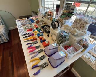 Many different crafting supplies available!