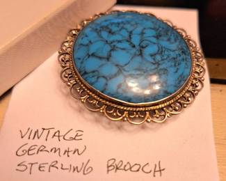 Vintage German Brooch
