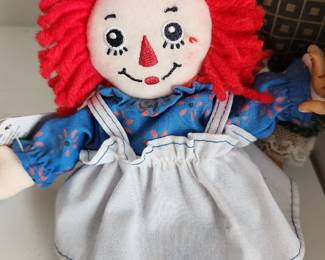 Miniature 'Raggedy Ann'. 