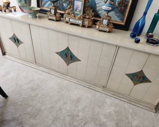 Vintage Modern Style Credenza Sideboard