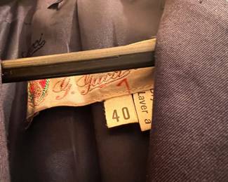 vintage Gucci clothing