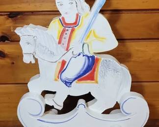 Ceramic Boy With Horse