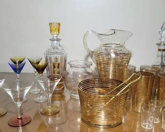 Golden Barware