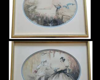 Signed Italian Drawings