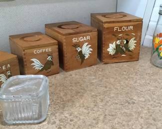 Vintage Kitchen Storage