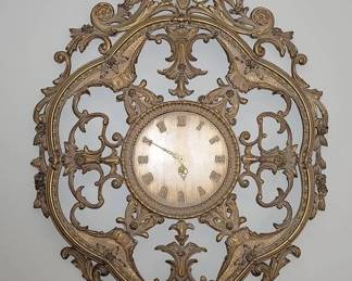 Ornate Wall Clock