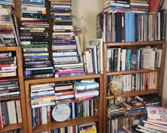  Books, Books and More Books...a large Library 