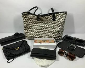 Fashion Tote with Sunglasses Accessories Wallet, Etc.