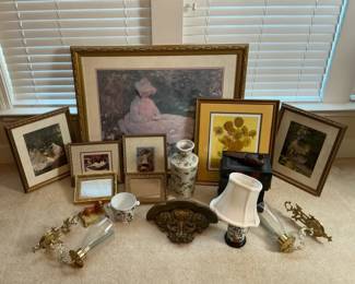 Framed Art, Wall Sconces Decorative Home Accent Collection