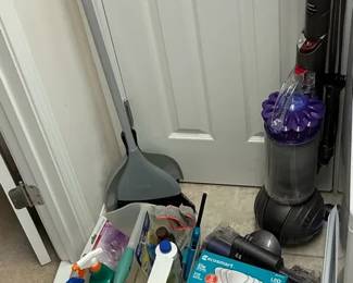 Dyson Dirt Devil Vacuums with Cleaning Supplies Lot