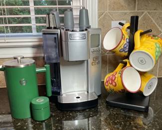 Cuisinart Coffee Maker, Coffee Gator French Press Mug Set