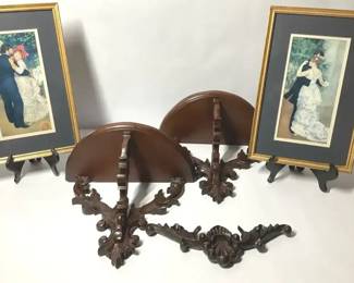 Decorative Wall Shelves and Framed Art Prints