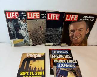 Apollo Moon Landing 911 Commemorative Magazine Collection