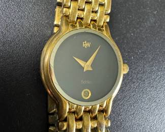 Raymond Weil Fidelio Gold Tone Wristwatch Ref. 4702 w Papers Service Records
