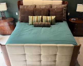 Drexel Heritage Walt Disney Collection King Upholstered Bed Frame