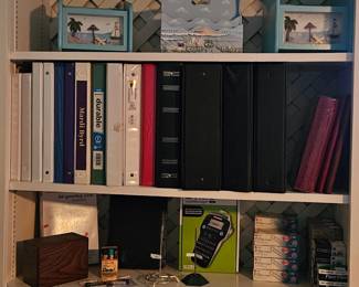 Many office supplies