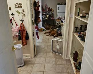 Heading into the laundry and holiday rooms