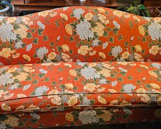 Floral couch
