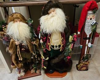Collectible Santa's  