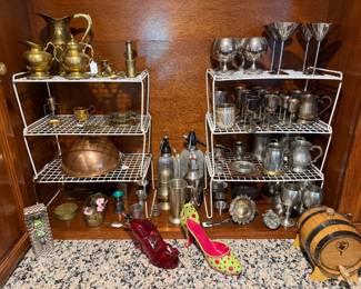 Brass and pewter selections