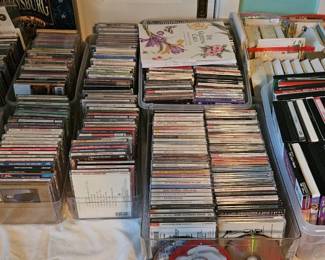 So many CD's!