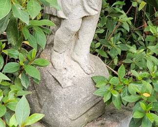 Concrete garden selections