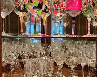 One of a kind wine glasses