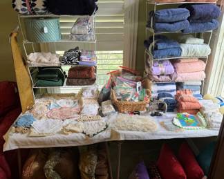 Lot's of linen selections
