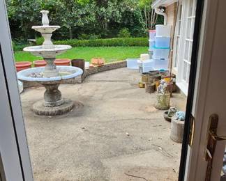 Watch your step going to the back yard!