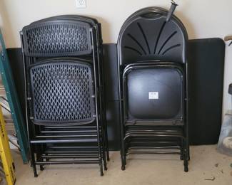 Card tables  4 Chairs