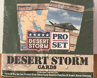 150 1991prosetdesertstormtradingcardb