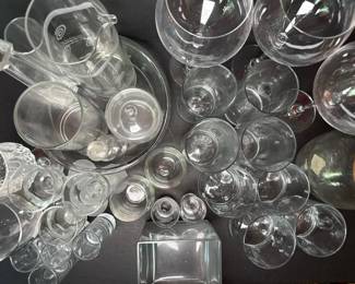 260 largeassortedglasswarelotkirklandco