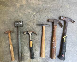 223 mixedlotof6hammerssomevintage