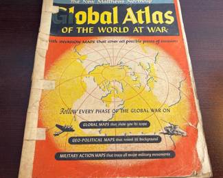 108 vintage1943globalatlasoftheworlda