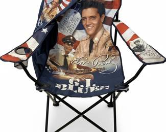 Elvis Presley G.I. Blues Folding Camp Chair NWT in Box