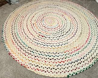 Large Home made Area Rug. Clean/Beautiful!