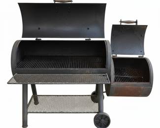 Large Offset Smoker & Grill