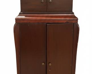 Antique Victor Victrola VV-IX Phonograph Cabinet