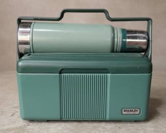 Vintage Stanley Aladdin Lunch Box Cooler and Thermos Set