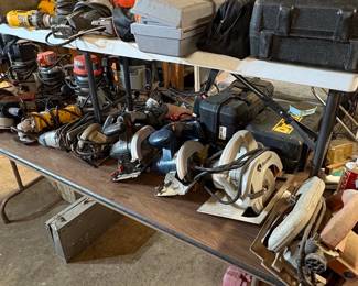 Assorted Varieties of Power Tools