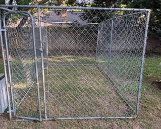12’x7’x6’ Chain Link Dog Kennel