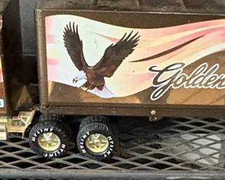 Nylint Golden Eagle Express Semi Truck and Trailer