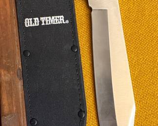 Schrade Old Timer 10" Bowie Knife with Sheath